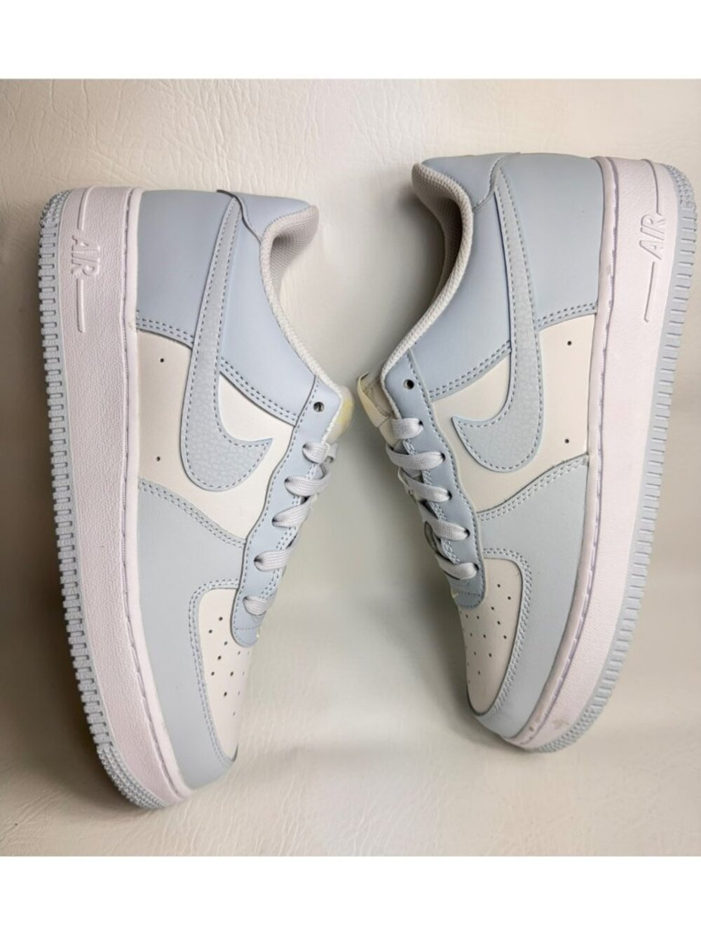 SIZE 7Y / 8.5 WOMEN'S NIKE AIR FORCE 1 PLATINUM TINT / AURA CT3839 014